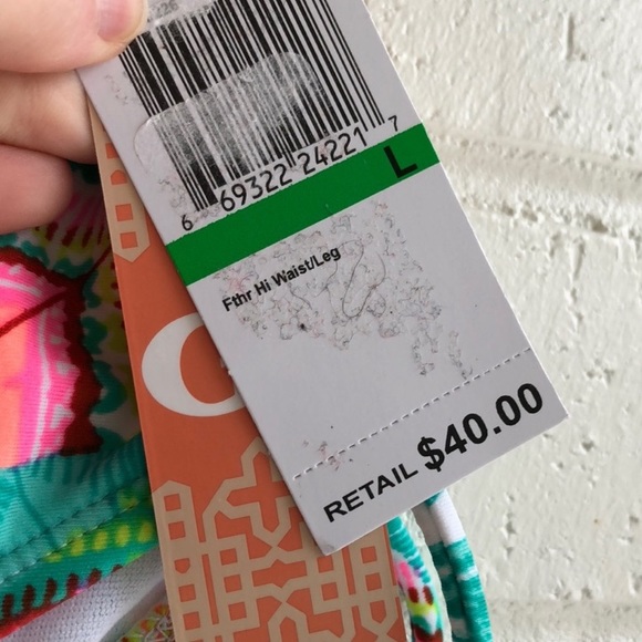 Gianni Bini Large high waisted swimsuit - Picture 7 of 8